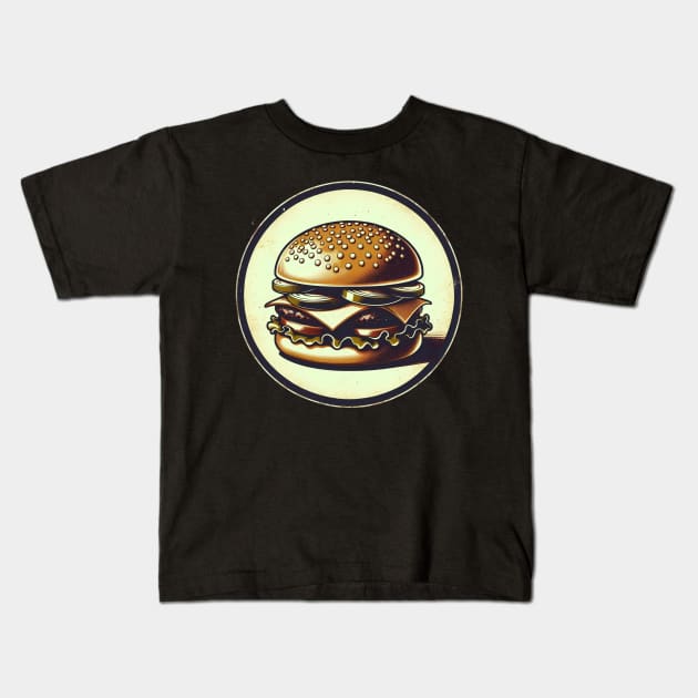 burger Kids T-Shirt by Anthony88